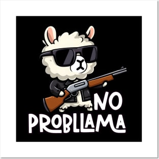 No Probllama - Llama-nator Posters and Art